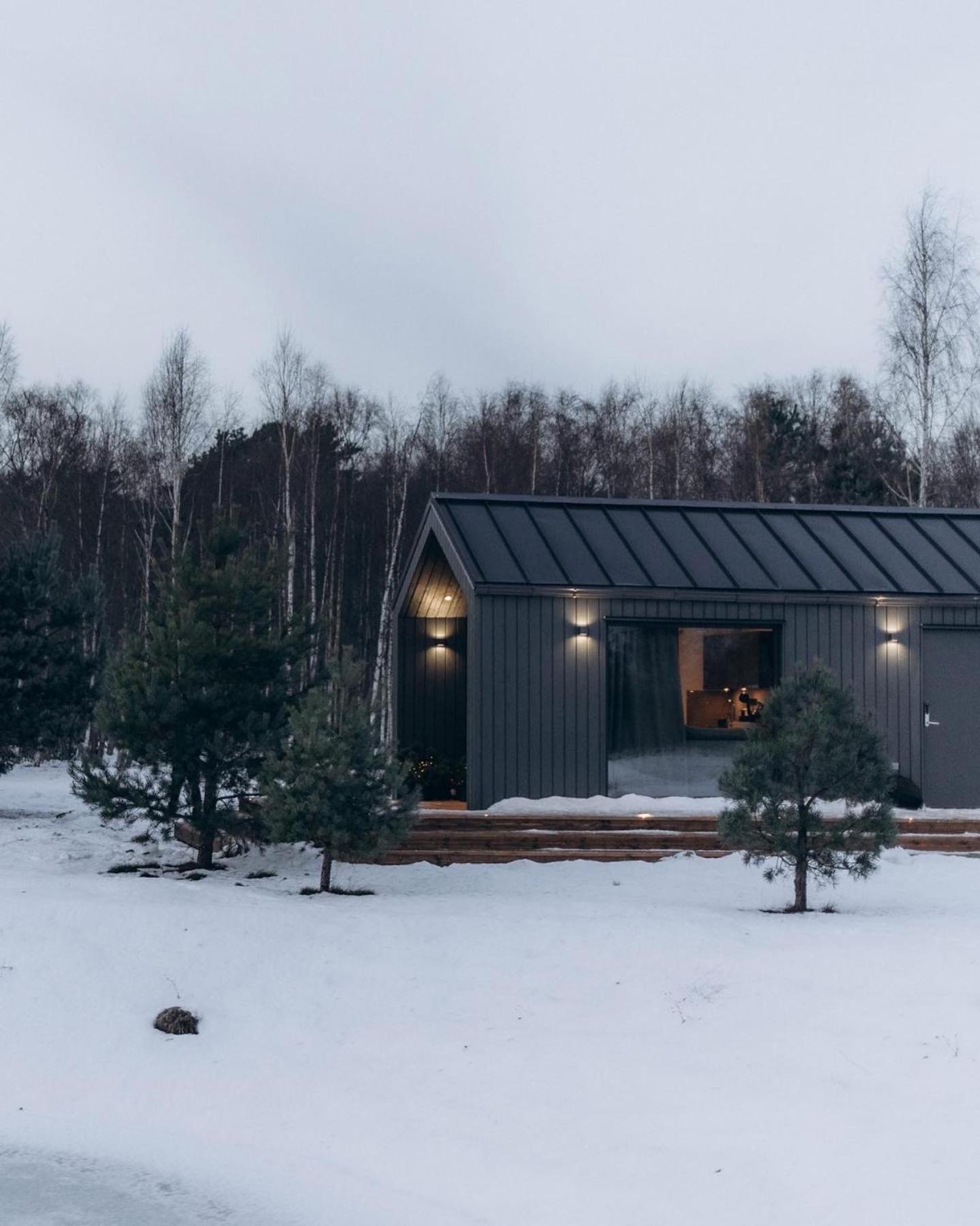 Atputas Komplekss Pazust Priedes - Sunset House Bernāti Exterior foto