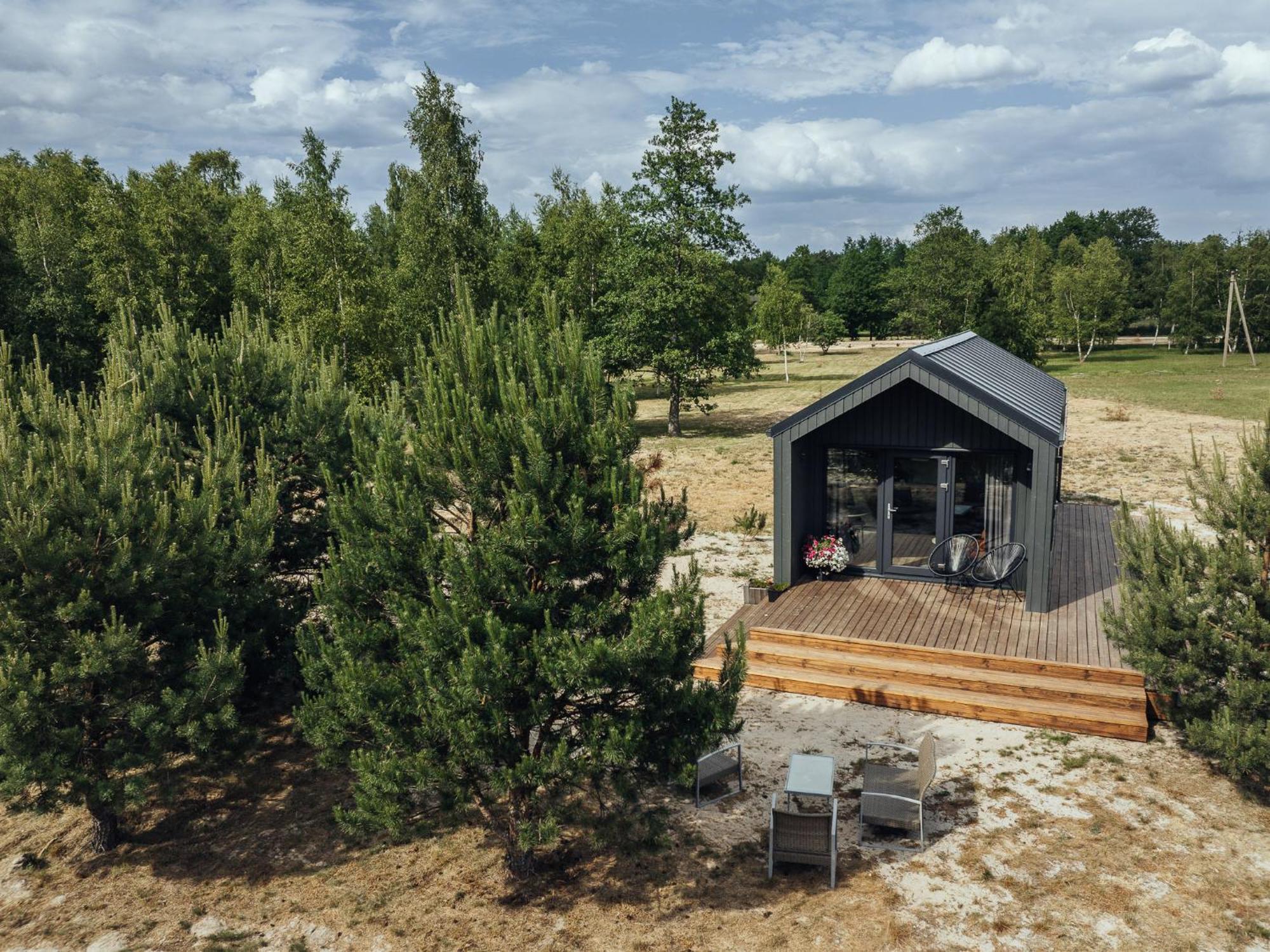 Atputas Komplekss Pazust Priedes - Sunset House Bernāti Exterior foto